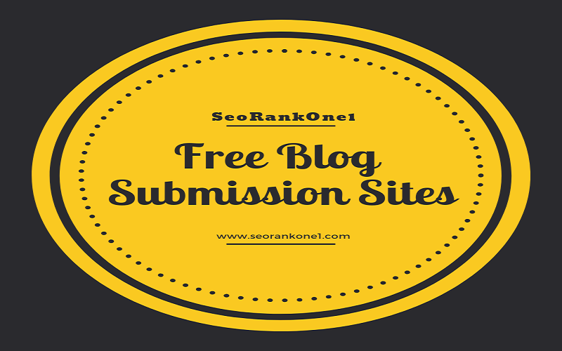 High PR Blog Submission Sites